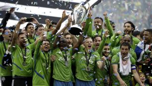 Seattle Sounders festeja su segundo título de la MLS