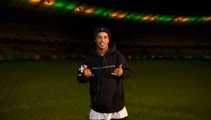 Ronaldinho en el Estadio Mineirao de Brasil