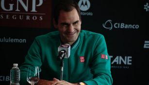 Roger Federer en conferencia de prensa previo al partido en México