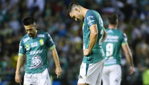 Jugadores del León lamentan la eliminación ante el Morelia