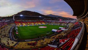 El Estadio Morelos antes de un partido de Monarcas