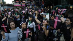 Mujeres, en protesta en la CDMX