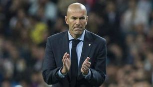 Zinedine Zidane, en su primera etapa como entrenador del Madrid