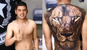 Richard Sánchez presume su tatuaje en redes sociales