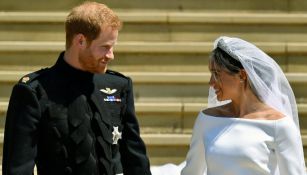 El príncipe Harry y Meghan Markle tras su boda