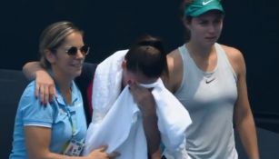 Video de tenista con ataque de tos en Australia