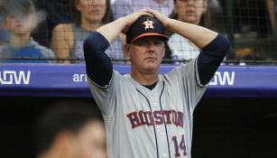 A.J. Hinch lamenta una falla de los Astros 