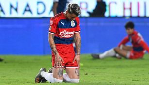 Cristian Calderón lamenta una falla con Chivas