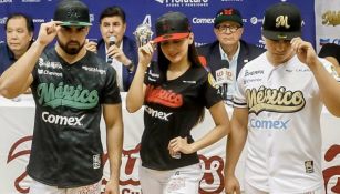 Presidente de la LMP presentó uniformes de México para la Serie del Caribe 2020