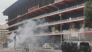 Inmediaciones del Estadio de Mestalla