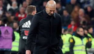 Zinedine Zidane lamenta la eliminación del Real Madrid