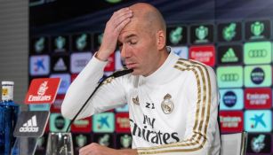 Zinedine Zidane, técnico del Real Madrid 