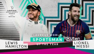 Lionel Messi y Lewis Hamilton, ganadores del Premio Laureus 2020