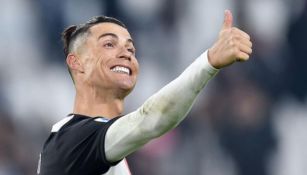Cristiano Ronaldo en un partido con la Juventus 