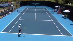Tenis volvió a gozar de partidos en vivo con minitorneo en Estados Unidos