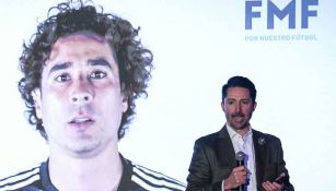 El presidente de la Federación Mexicana de Futbol, Yon de Luisa 