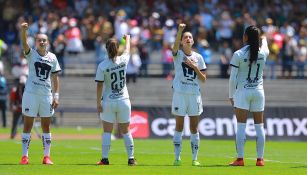 Futbolistas de Pumas entonan el Goya en CU