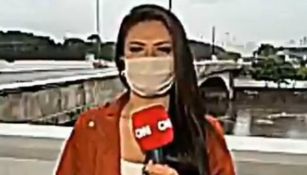 VIDEO: Reportera de televisión en Brasil fue asaltada con arma blanca en vivo