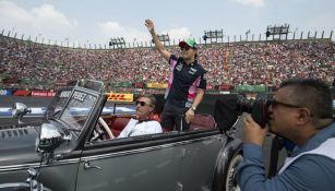 Sergio 'Checo' Pérez en el Gran Premio de México de la Formula 1