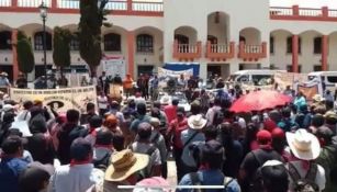 Protestas en Chiapas