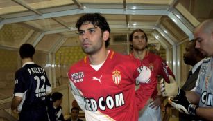Rafa Márquez en un partido con Monaco