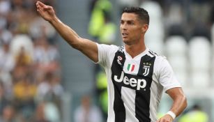 Cristiano Ronaldo jugando con Juventus