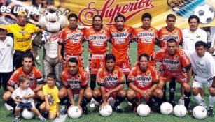 Equipo de Jaguares de Chiapas en 2002