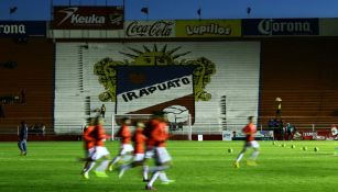 El estadio Sergio León Chávez previo a un partido