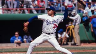 Fernando Valenzuela en su paso por Dodgers