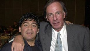 Maradona y César Luis Menotti 