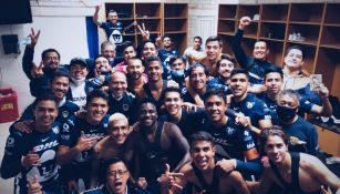 VIDEO: Chofer de Pumas Tabasco 'alentó' al equipo a vencer a Cimarrones