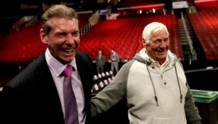 Vince McMahon y Pat Patterson juntos