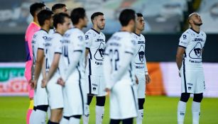 Jugadores de Pumas previo a la Final vs León