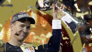 Peyton Manning tras ganar el Vince Lombardi con Broncos