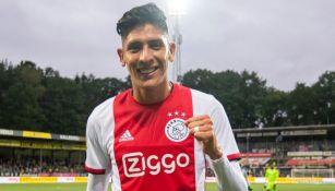 Edson Álvarez tras un partido del Ajax