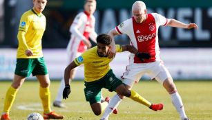 Acción en el Fortuna Sittard vs Ajax