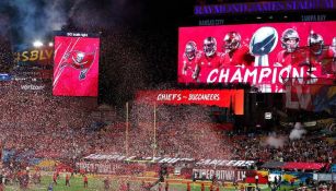 Afición de Tampa Bay festeja título del Super Bowl LV