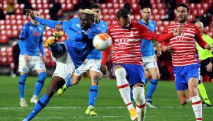 Acciones entre Napoli y Granada en Europa League