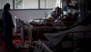 Hospital de Brasil con personas contagiadas con coronavirus