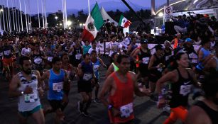 Corredores en el último Maratón de la Ciudad de México