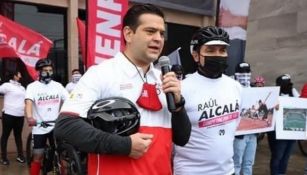 Raúl Alcalá se lanzó como candidato a Diputado Federal por el VI Distrito de Monterrey