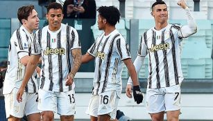Juventus en festejo de gol