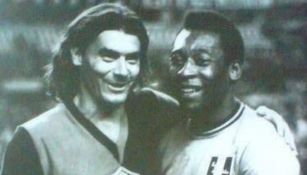 Rafael Albrecht y Pelé