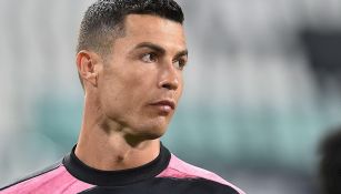 Cristiano Ronaldo durante un partido con Juventus