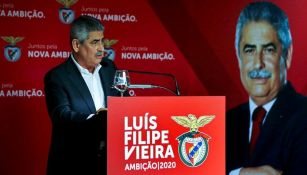 Presidente del Benfica Luis Filipe Vieira 