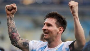 Messi tras la victoria de Argentina sobre Brasil