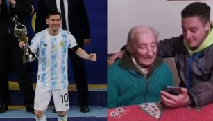 Messi le mandó un mensaje a Don Hernán