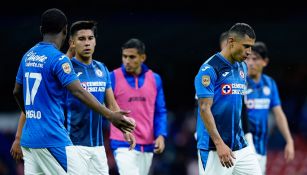 Jugadores de La Máquina tras derrota ante Mazatlán FC