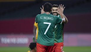 México en festejo de gol