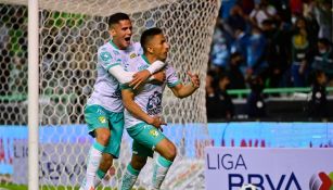 Ángel Mena celebra el agónica empate vs Santos
